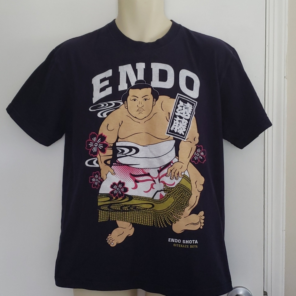 Endo Shota Sumo Wrestler Shirt Size L